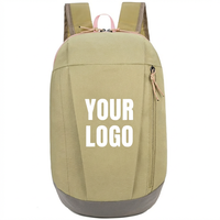 Mini sac à dos de sport 10L, sac de fitness léger et durable, sac à dos décontracté, imperméable, en Oxford, logo personnalisé OEM ODM