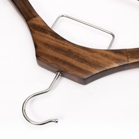 Porte-manteau vintage en bois, long cintre pour vêtements, vintage