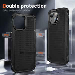 Coque de téléphone hybride robuste pour <span class=keywords><strong>iPhone</strong></span> 16 15 14 Plus 13 <span class=keywords><strong>12</strong></span> 11 Pro XS Max 7 8 SE cadre en plastique dur + housse en TPU - Product Image 3