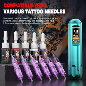 Máquina de Tatuaje Inalámbrica Recargable al por Mayor, Cartuchos de Agujas para PMU, Arte Corporal, Uso Profesional para Estudio de Tatuajes - Product Image 6