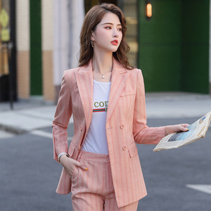 Mode professionnelle dames vêtements femmes costume tempérament à la mode l'entreprise femmes costumes ensemble - Product Image 3