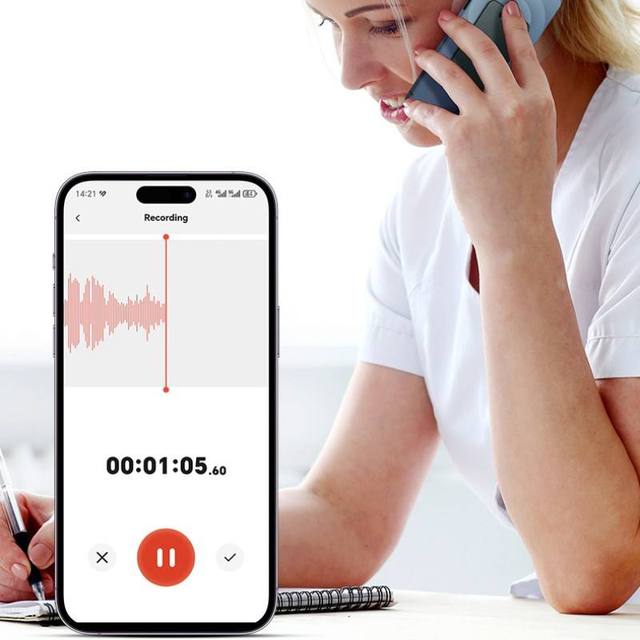 Factory Direct AI Voice Recorder with ChatGPT Digital Transcribe App Control Conference Assistant