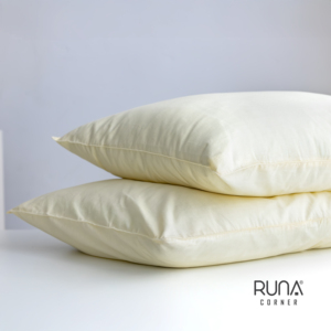 Light Yellow Stone Washed 100% Cotton Pillow cover Wholesale For Home Hotel Eco-Friendly Soft Skin-Safe - Product Image 1