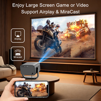 Projecteur LED Portable Canzone P20 Plus 2026 Nouvelle Arrivée OEM 4K Android 14 Smart WiFi Haut-parleurs Intégrés Home Cinéma