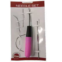 DIY 5 pcs/set Professional Crochet Hook Set Aiguilles à tricoter Crochet Set Aiguilles à crochet pour Dreadlocks