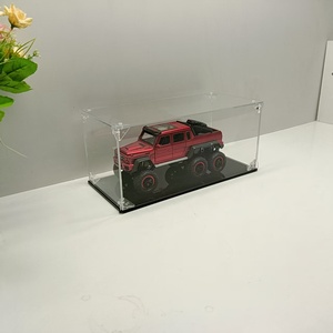 Bán buôn rõ ràng <span class=keywords><strong>Acrylic</strong></span> hiển thị trường hợp truy cập hàng đầu <span class=keywords><strong>Acrylic</strong></span> hiển thị hộp cho xe mô hình hành động con số - Product Image 3