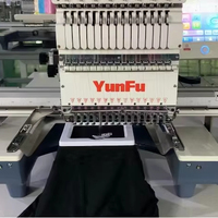 Machine à broder automatique à tête unique et multi-aiguilles informatisée machine à coudre pour chapeau casquette t-shirt en Chine