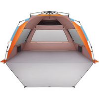 <strong>Best</strong>-<strong>selling</strong> Two Bedrooms Pop-up Beach <strong>Tent</strong> Large Space Foldable Portable Sun-shading Sun-protective 1500-2000mm Waterproof