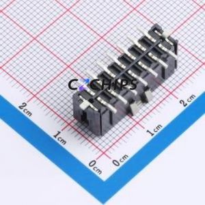 WB5557L-140C-0W Wire-to-Board Pin Header SMD,P=3mm Connector 2x7P 3mm Vertical Mount Micro-Fit (MX 3.0) - Product Image 2