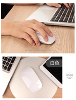 Mouse Nirkabel BT5 0 Wireless Arc Touch Magic Mouse Isi Ulang 2000DPI Klik Senyap untuk MacBook Laptop PC Windows IOS Android Kantor Gaming
