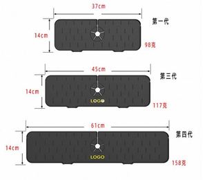 Tapis absorbant pour robinet de cuisine, protection anti-éclaboussures en silicone pour évier, idéal pour salle de bain et cuisine - Ventes Flash - Product Image 1