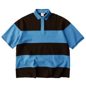 TKAN621D T-shirt surdimensionné à col rond personnalisé pour l'été, broderie 3D, 100% coton, streetwear, logo imprimé, t-shirts pour hommes - Product Image 3