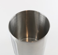 Boîtes de conserve pour aliments et collations Perspective Can, ensembles de bocaux de rangement pour la cuisine, en acier inoxydable avec couvercle en verre métallique, 2-3L