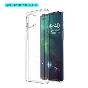 Étui Ultra-fin transparent pour téléphone portable, <span class=keywords><strong>coque</strong></span> pour la série Moto G 5G Plus, offre spéciale - Product Image 6