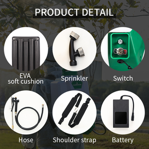 Pulvérisateur à <span class=keywords><strong>batterie</strong></span> électrique pour l'agriculture, sac à dos, pulvérisateur de <span class=keywords><strong>jardin</strong></span> rechargeable - Product Image 2
