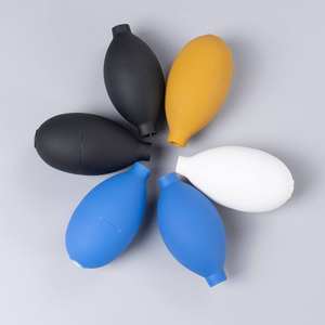 Sphygmomanomètre médical Sang Caoutchouc Air Gonflage <span class=keywords><strong>Ballon</strong></span> Ampoule Pompe Valve - Product Image 3