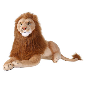 Grandi Pupazzi di <span class=keywords><strong>Animali</strong></span> <span class=keywords><strong>Safari</strong></span> a Grandezza Naturale, Giocattoli di Peluche Leone, <span class=keywords><strong>Animali</strong></span> Selvatici - Product Image 3