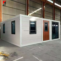 Maison Conteneur Mobile Extensible de 40, 20, 30 pieds, 2, 3, 4 Chambres, Petite Maison Pliable, Maisons Conteneurs Préfabriquées