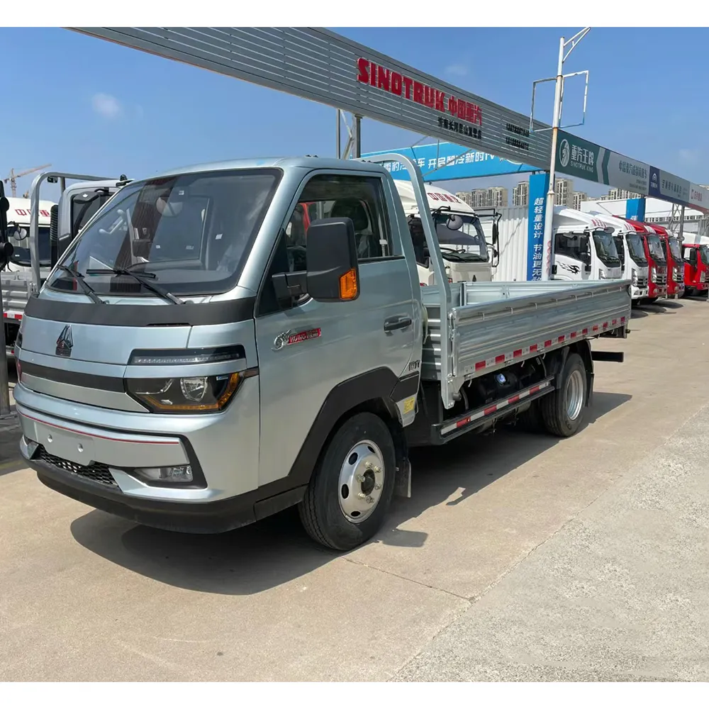 China Factory Price Diesel Sinotruck Howo 4x2 Light Cargo Truck Lorry Single Cab 5t 10t Mini Cargo Truck