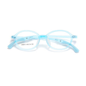 Danyang Childrens Sports Eyeglasses Frame Tr90 Lightweight Circular With Silicone Nose Pads C60071 - Product Image 1