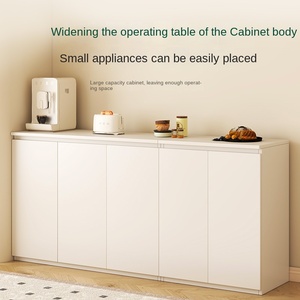 Mobiletto Moderno in Legno Massello per <span class=keywords><strong>Soggiorno</strong></span> con 4 Cassetti <span class=keywords><strong>e</strong></span> Scomparti, Ideale per Piccoli Appartamenti <span class=keywords><strong>e</strong></span> Pareti Strette - Product Image 2