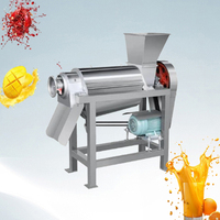 Équipement de Pressage à Spirale Commercial Durable / Presse-Agrumes à Spirale Indispensable pour Magasins de Jus, Machine Commerciale de Fabrication de Jus