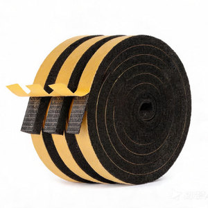 Nastro in Schiuma EPDM <span class=keywords><strong>Nera</strong></span> a Cellule Chiuse, Alta Densità, Resiliente, Impermeabile, Sigillante, Adesivo Monolaterale, Spessore Personalizzabile - Product Image 1