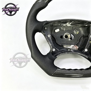 Volante de Fibra de Carbono Personalizado para <span class=keywords><strong>Mercedes</strong></span> Benz <span class=keywords><strong>CLK</strong></span> 55 AMG C209 2003-2005 CLS55 AMG C219 2006 - Product Image 3