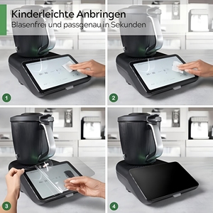 OEM Scratch-Resistant Electric Household Screen Protector for Thermomixer TM7 Bubble-Free Clear <b>Glass</b> <b>Film</b> Compatible Kitchen - Product Image 5