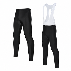 Maillot de cyclisme à manches longues pour homme, dégradé bleu et blanc, respirant, en polyester, pour adultes - Product Image 3