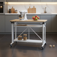 Table à manger pliable moderne multi-scénarios pour l'extérieur, portable pour les petits espaces