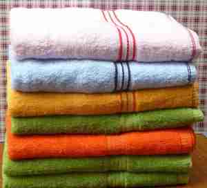 100% Cotton <b>Bath</b> <b>Towel</b> Soft Comfortable Plain Woven <b>Towel</b> with Excellent Water Absorption for Home Bathroom Daily Use - Product Image 2