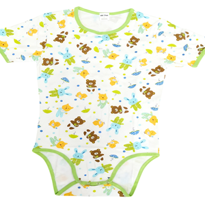 Body de Algodón Estampado para Adultos, Pijama Tipo Teddy, Ropa <span class=keywords><strong>ABDL</strong></span> con <span class=keywords><strong>Manga</strong></span> Corta y Broches en la Entrepierna para Hombres - Product Image 6
