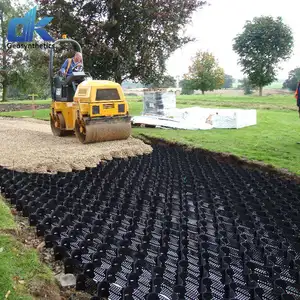 Sistema celular hdpe geocell, sistema celular de realce do chão, estabilizador de cascalho, proteção contra encostas