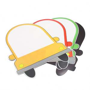 Autocollant magnétique personnalisé pour voiture, logo publicitaire, forme de voiture, aimant de porte, aimant de réfrigérateur, fournitures économiques - Product Image 1