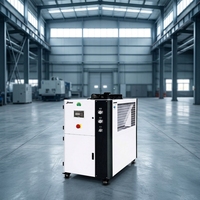 Refroidisseur d'air évaporatif portable SHINI SIC-112W-R2 avec pompe à engrenages motorisée, économie d'énergie, certifié CE, réservoir d'eau de 80L