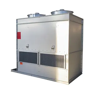 Aluminum-zinc-clad closed cooling tower with shell and body made in China 2024 efficient cooling