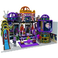 Château gonflable commercial intérieur Qiyuan Space Series, équipement de jeu souple en aluminium, capacité 100 personnes, taille et couleur personnalisables