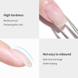 Construcción de uñas Automodelado Base adhesiva funcional básica delgada Gel de uñas UV Gel de extensión de uñas Gel De construcción Gel duro - Product Image 3