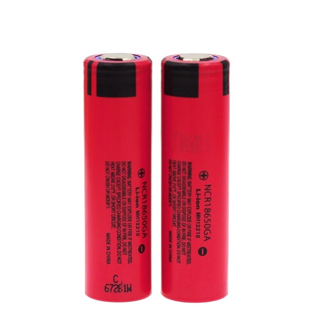 NCR18650 GA 3.7v Liion 3400mAh 3500mah 10A Ncr18650b Baterai Ncr18650a Rechargeable Lithium Battery 3000mAh Imr 18650 Lot