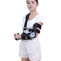 Attelle de Coude Ajustable sans Poignée – Protection Orthopédique pour Rééducation des Fractures et Entorses Articulaires