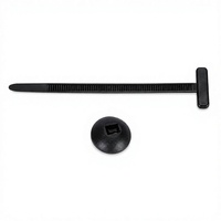 Attaches de câblage automobile, clips de fixation à poussoir, clips de routage de faisceau de câbles à tête en T, serre-câbles en nylon 66 pour câblage de véhicule