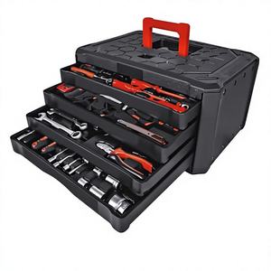 RYNEX Professional 187PCS Multi-function <b>Hand</b> <b>Tool</b> Kit Wheels Universal Garage Repair <b>Tool</b> <b>Set</b> Heavy Duty Portable Trolley Box - Product Image 1