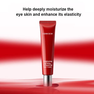 Crème éclaircissante pour les yeux aux oligopeptides - Glucane + Collagène, hydratant anti-cernes et anti-rides pour tous types de peaux - Product Image 1