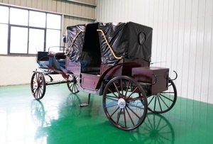 2026 High Quality Best Selling XCEGO Classical Royal Princess Electric Wedding Carriage Horse Draw Henan for Sale Factory Price - Product Image 5