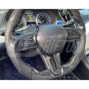 Cubierta Central de Volante de Fibra de Carbono para Infiniti Q50 2018-2024 - Product Image 3