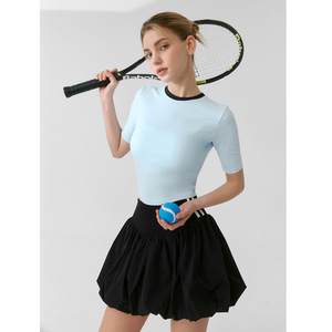 Personalizado 2025 Deportes Juveniles Tenis Desgaste Adelgazante Golf Bádminton Falda Traje Casual Camiseta Falda Conjunto de 2 piezas para mujeres Pickleball