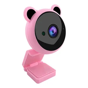 Danwish-webcam Full HD para transmisión en vivo, 2021 P, Mini USB, autoenfoque, para ordenador, 1080