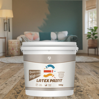 Peinture murale au latex à base d'acrylique, couleurs chaudes, pour la décoration intérieure et extérieure de la maison, à appliquer au pinceau