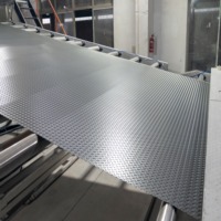 2mm Gummimatte Ultra-Hochfest Münzgummi-Bodenbelag Rutschfest Runde Noppen Werkstatt Garage Schwerlastmatte